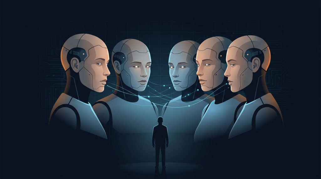 Gigantes de la inteligencia artificial y la carrera por la IA