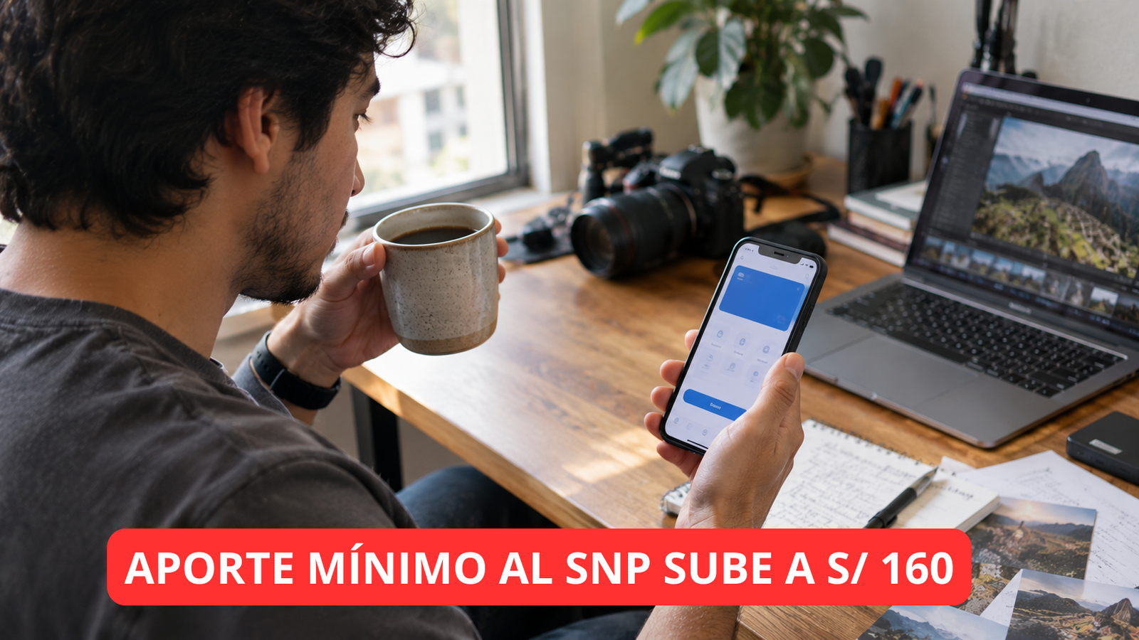 Aporte Mínimo al SNP Sube a S/ 160 desde Octubre por el Nuevo Sueldo Mínimo