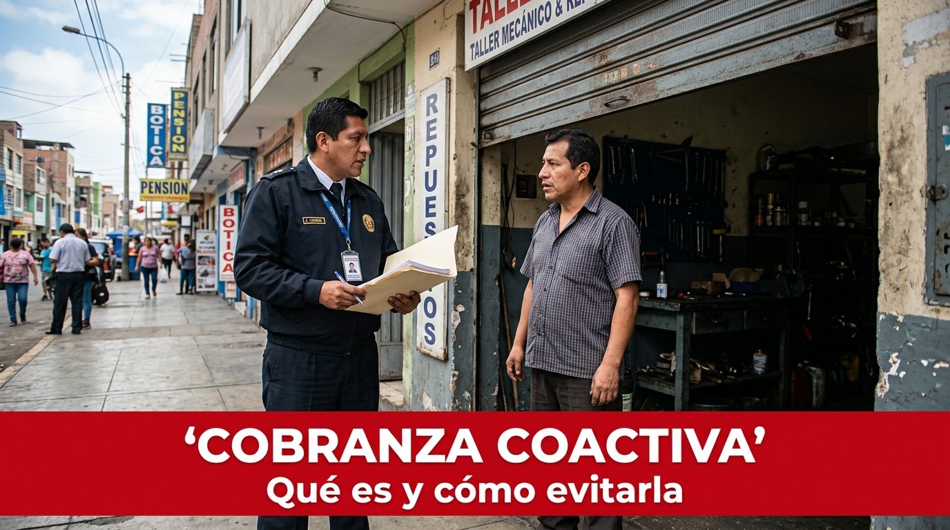 SUNAT Activa Cobranza Coactiva a 1,354 Contribuyentes: Qué Es y Cómo Evitarla