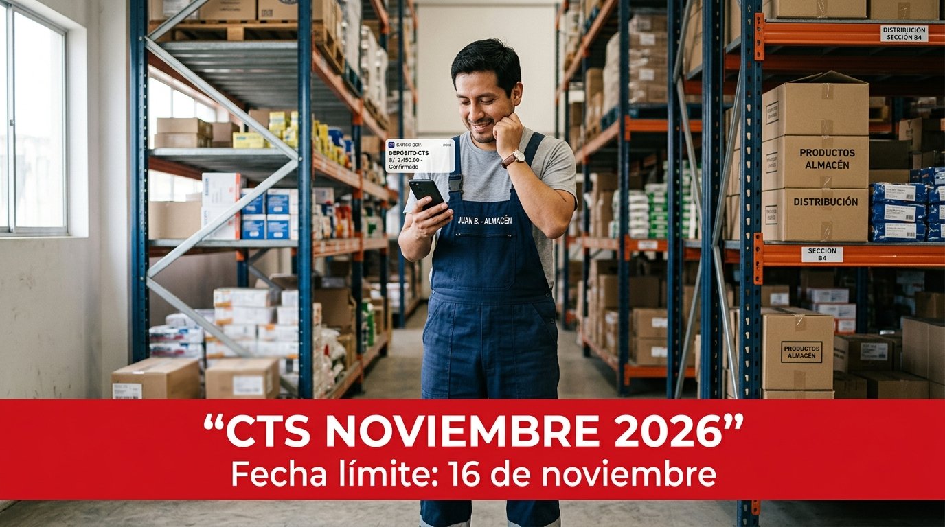 CTS de Noviembre 2026: Fecha Límite de Depósito y Cómo Calcular tu Monto